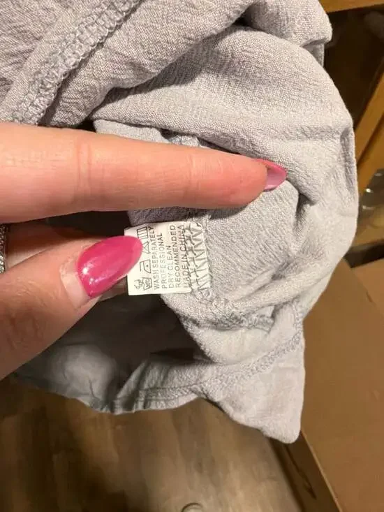 Lintico 100% Linen Cap Sleeve Washed Midi Dress with Pockets - Picture 3 of 4